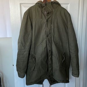 Sherpa lined parka